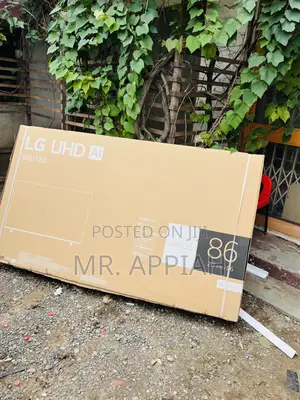 Extremely Unique Lg 86” Uhd Smart Screen Tv(2024 Model) 
