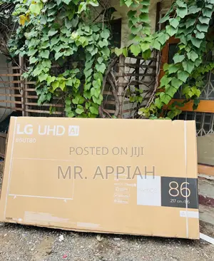 Classic Lg 86” Uhd Smart Television(Black) 