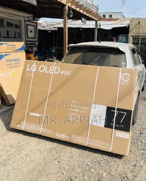 Extremely Affordable Lg 77” Oled Smart Tv(Black)