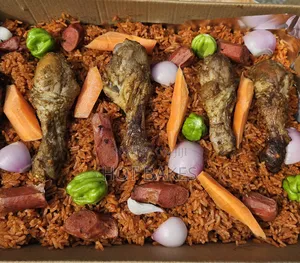 Hot Bakes Signature Jollof Platter