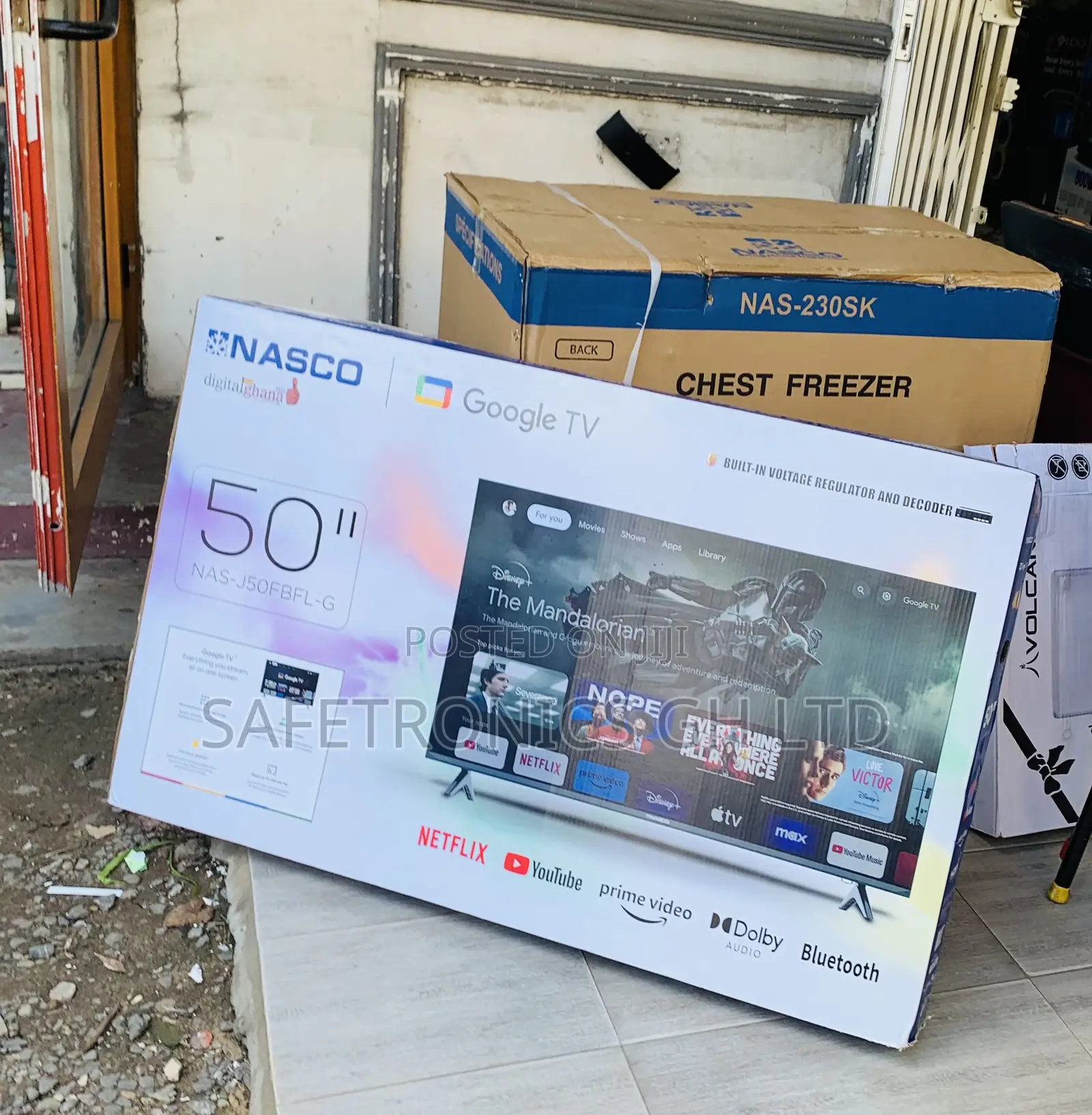 Try Exclusive Nasco 50 Inch Smart Tv-[Nas-J50fus-