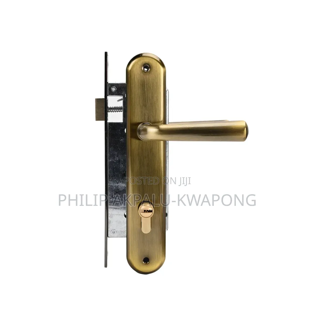 Mortise Door Handle Lock Set for Interior Exterior Wooden Doors