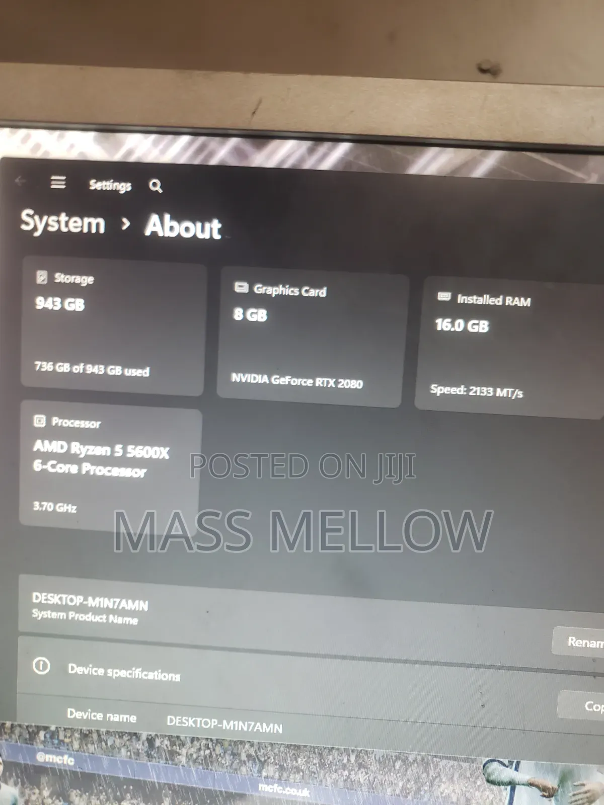 New Desktop Computer Asus 16GB AMD Ryzen 5 HDD+SSD 1T