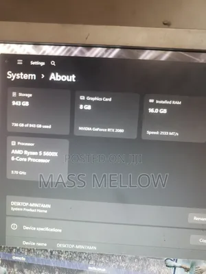 New Desktop Computer Asus 16GB AMD Ryzen 5 HDD+SSD 1T