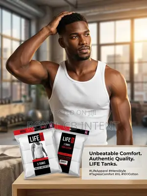 Men's White Tanks