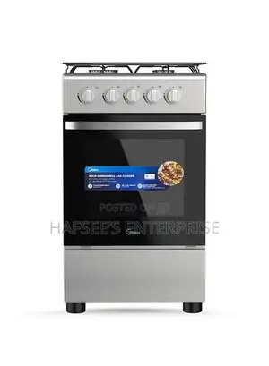 Midea 4 Gas Burner With Oven