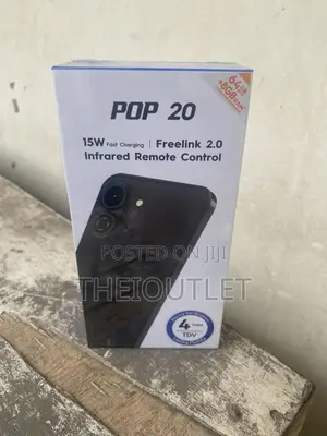 New Tecno Pop 20 64 GB Black