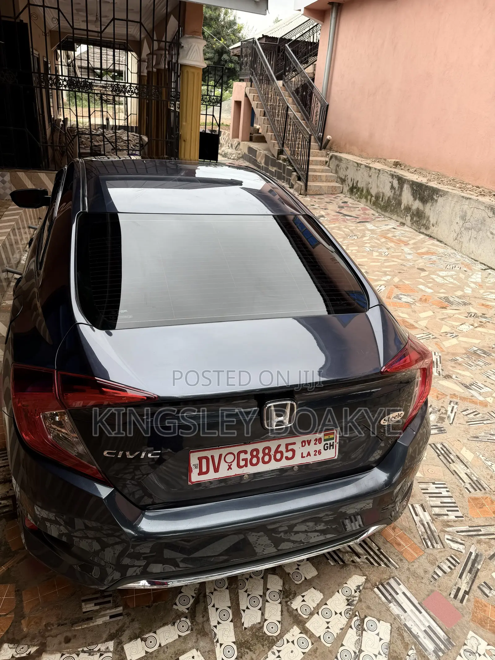 Honda Civic EX Sedan 2020 Matt Black