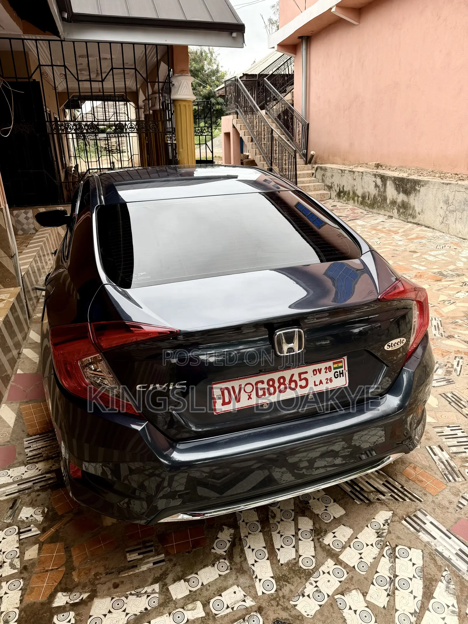Honda Civic EX Sedan 2020 Matt Black