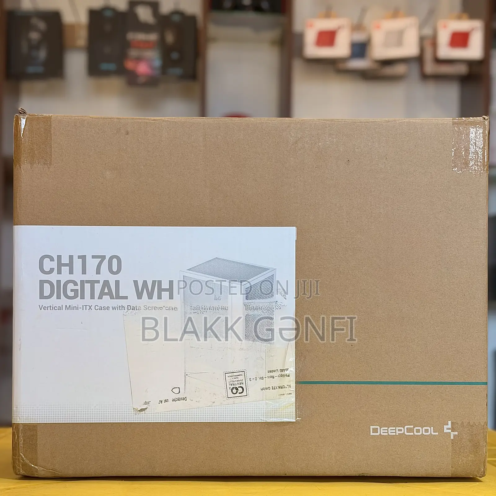 Deepcool Ch170 Digital Mini Itx Gaming Case