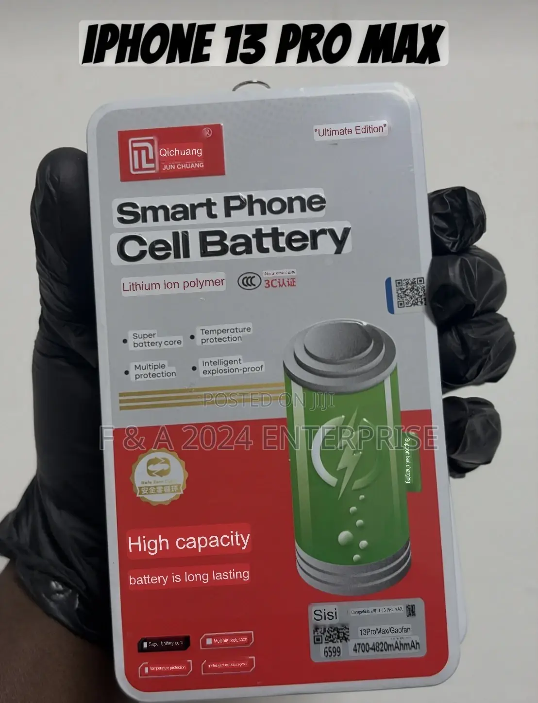 iPhone 13 Pro Max Smart Phone Cell Battery