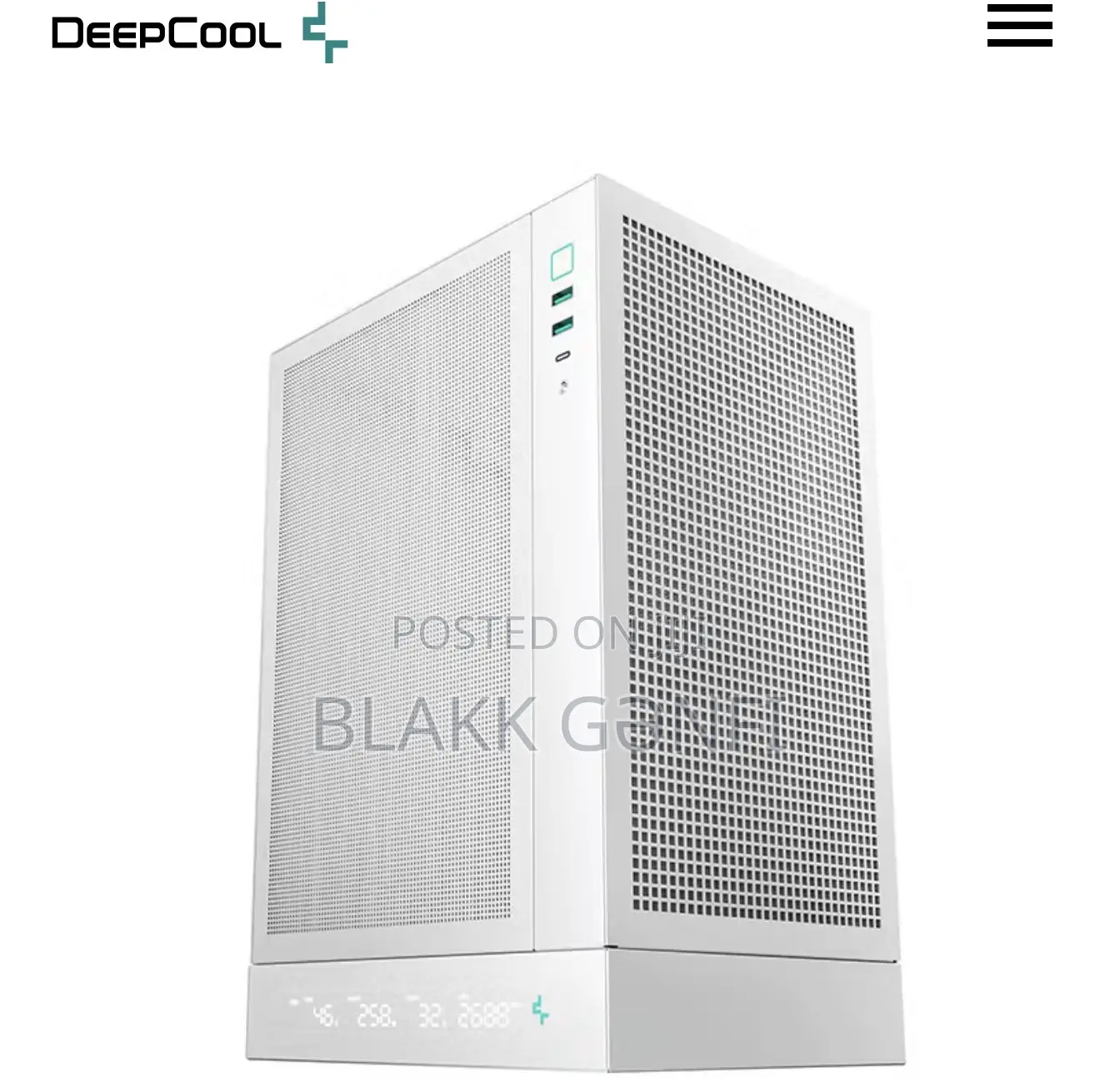 Deepcool Ch170 Digital Mini Itx Gaming Case