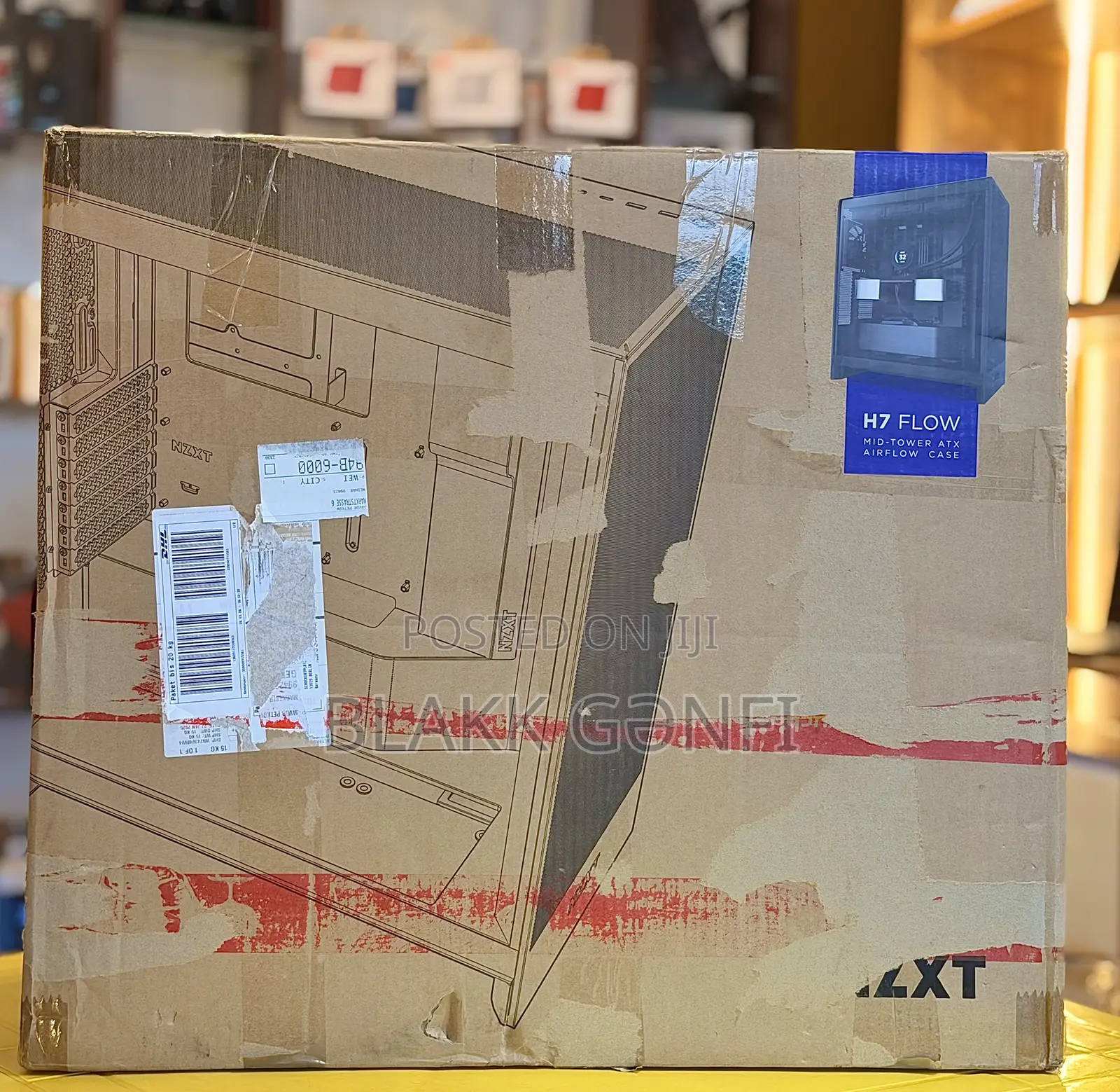 NZXT H7 Flow 2024 Black Edition Gaming Case