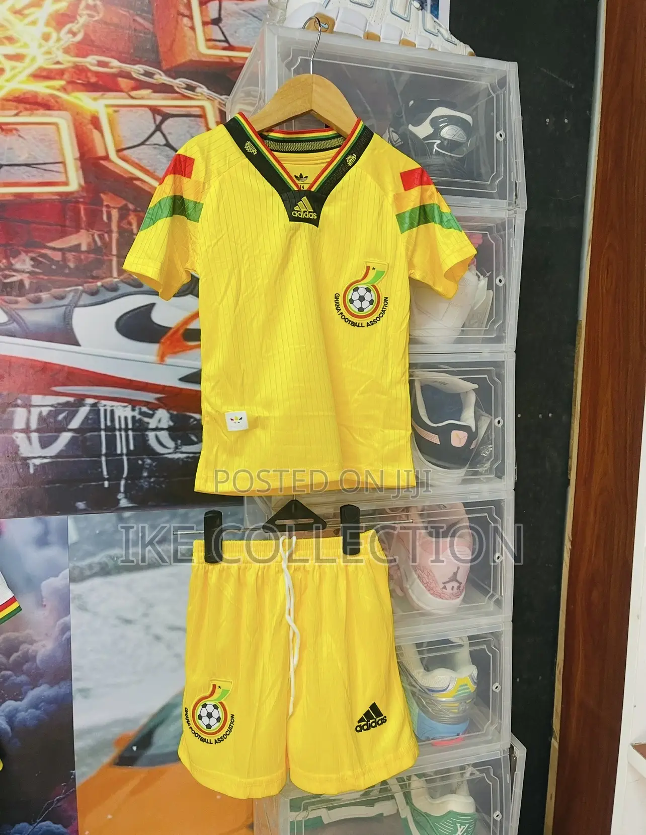 Adidas Luxury Ghana Kids Jerseys Available