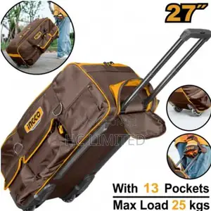 Ingco Wheeled Tool Bag - Hrrtb2715