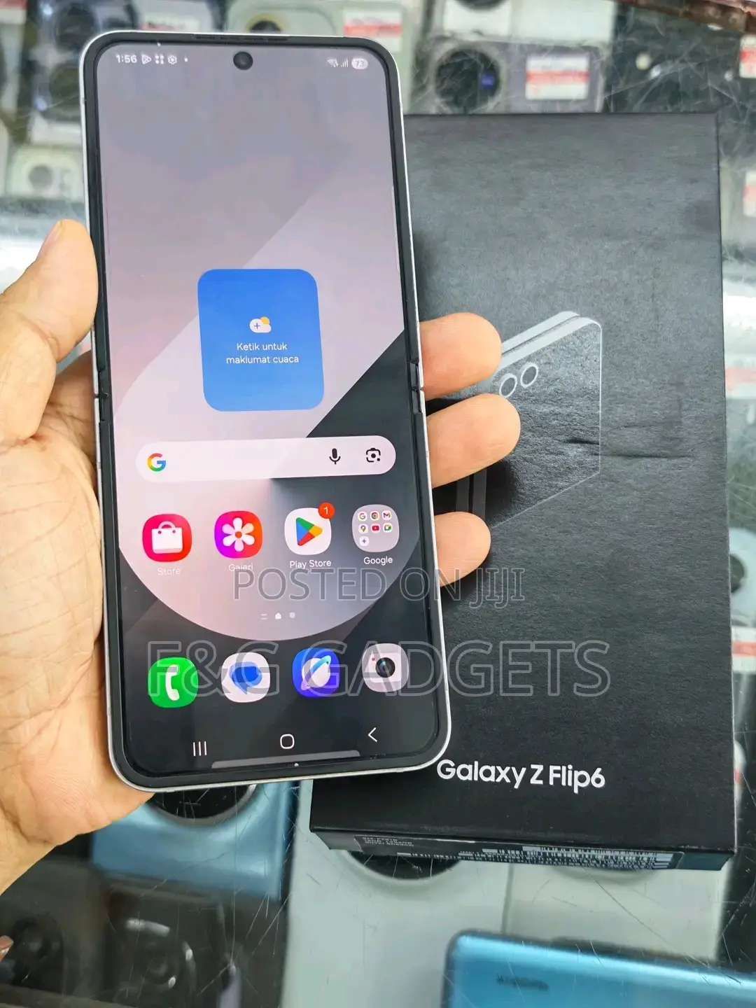 New Samsung Galaxy Z Flip6 256 GB Black