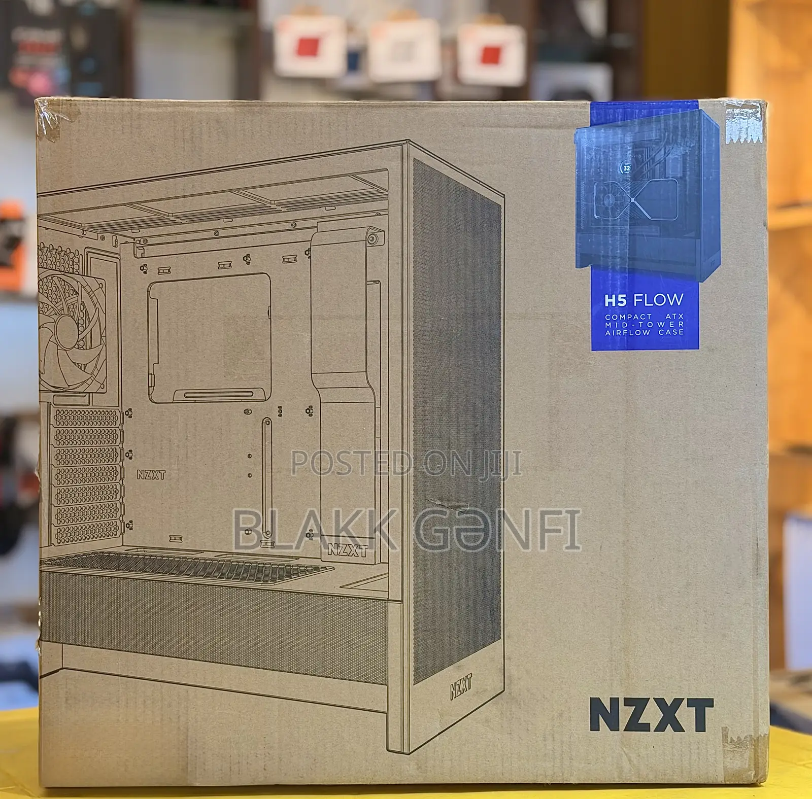 NZXT H5 Flow 2024 Black Edition Gaming Case