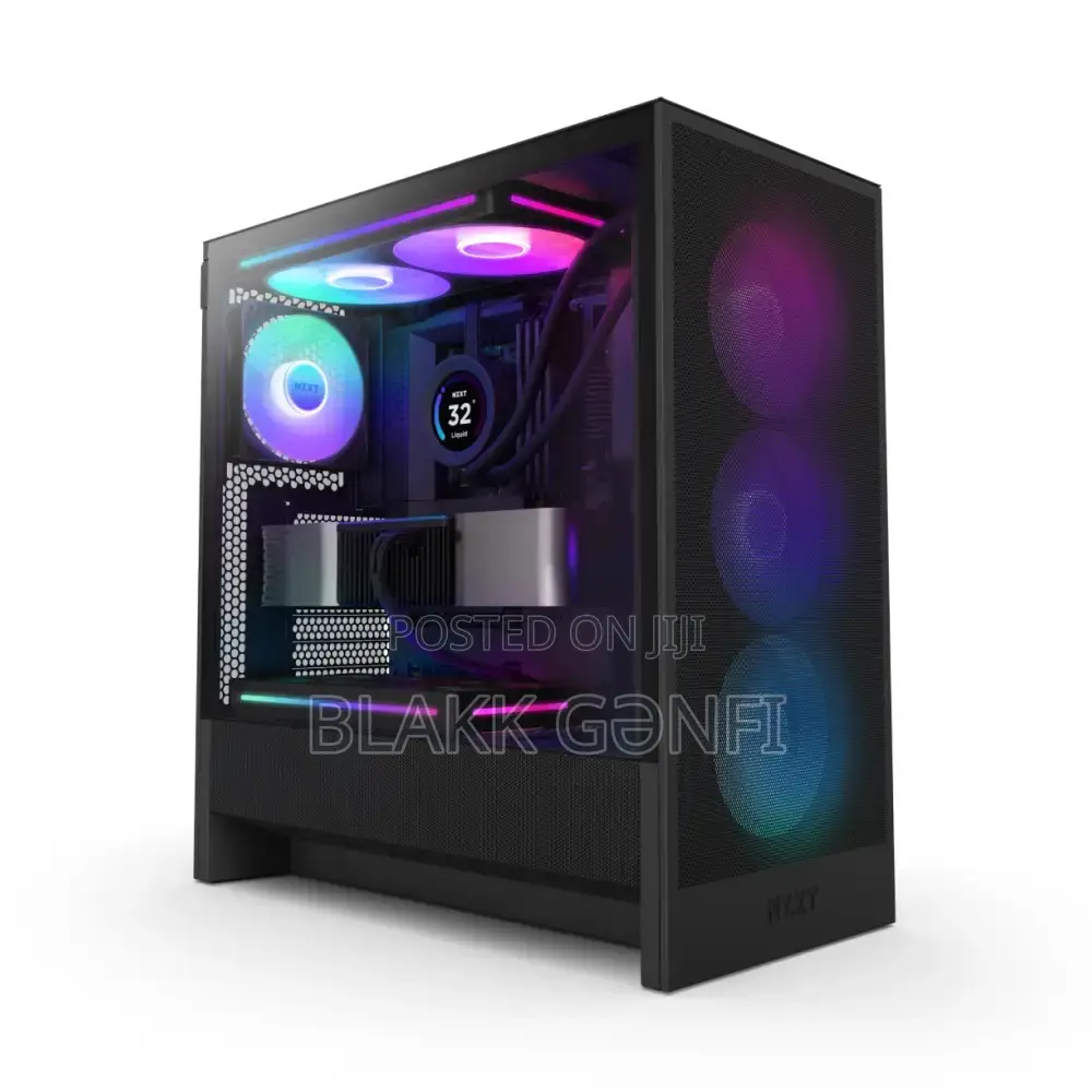 NZXT H5 Flow 2024 Black Edition Gaming Case