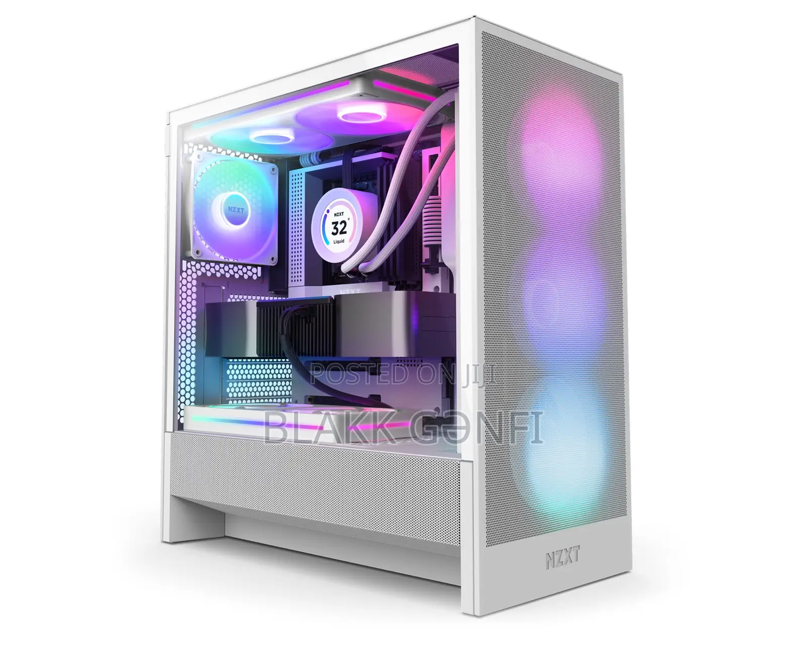 NZXT H5 Flow 2024 Black Edition Gaming Case