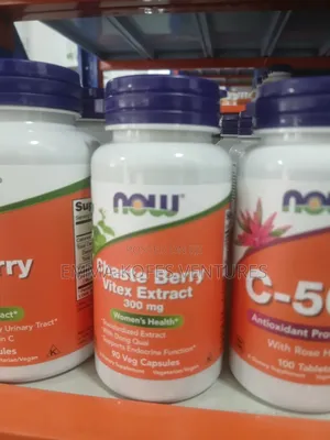 Now Chaste Berry Vitex Extract 300mg 90 Veg Capsules - Women's Health