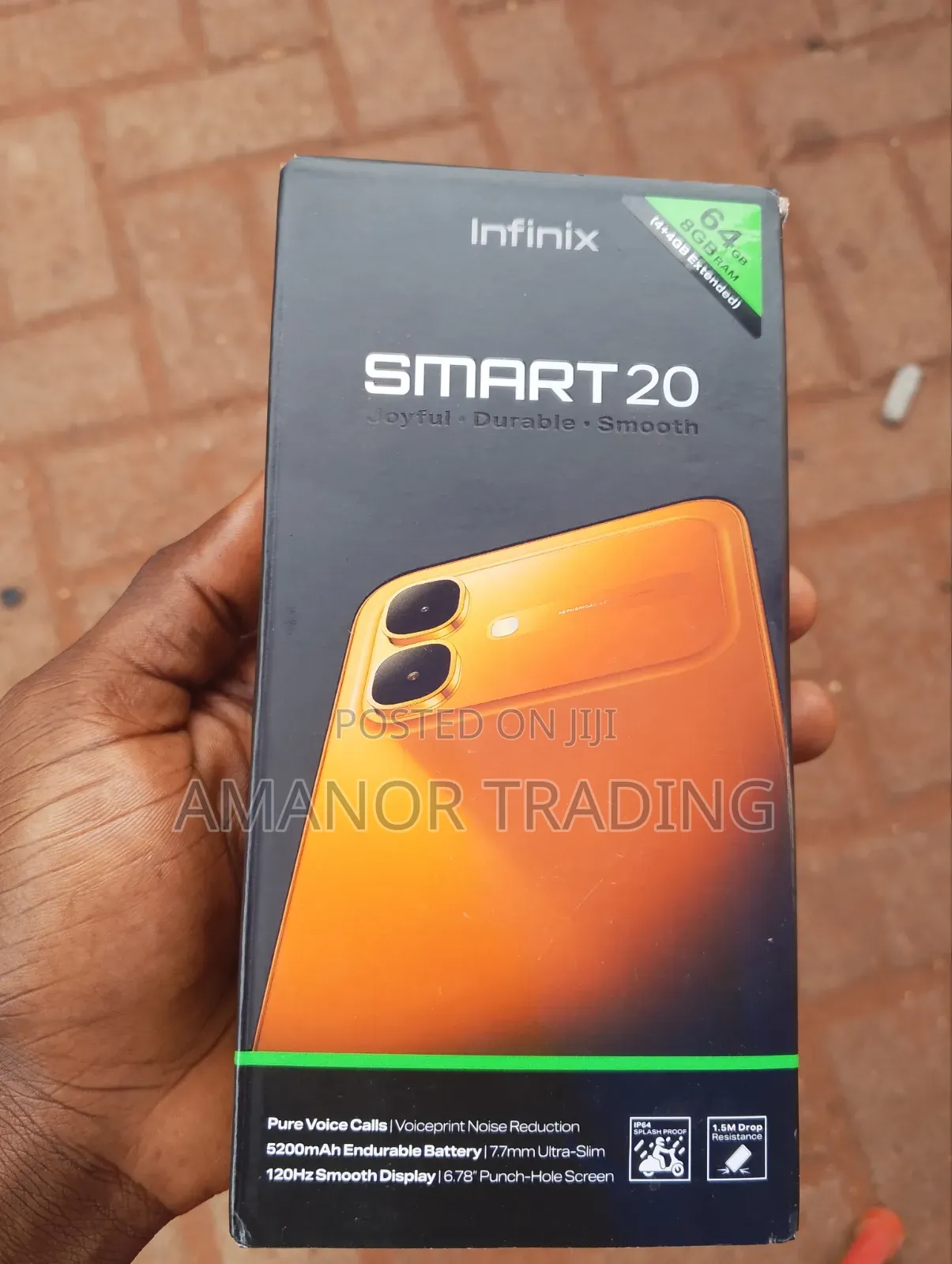 New Infinix Smart 20 64 GB Gray