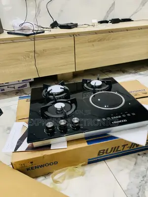 Highly Recommended Black Built in Gas Cooker 3-1 Stove Kenwood