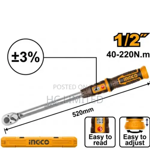 Preset Torque Wrench - Hptw1220n8