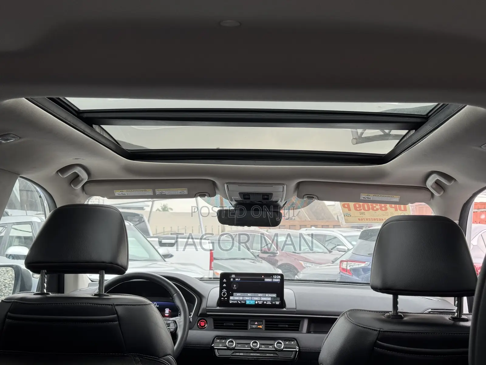 Honda Pilot EX-L 8 Passenger AWD 2024 White
