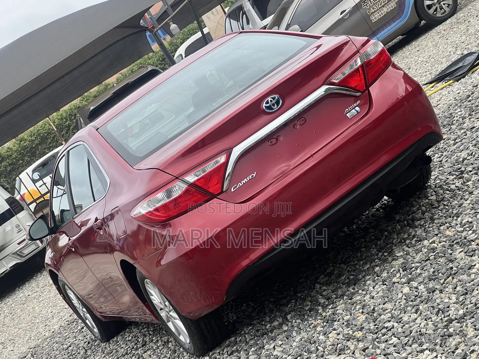 Toyota Camry 2017 Red