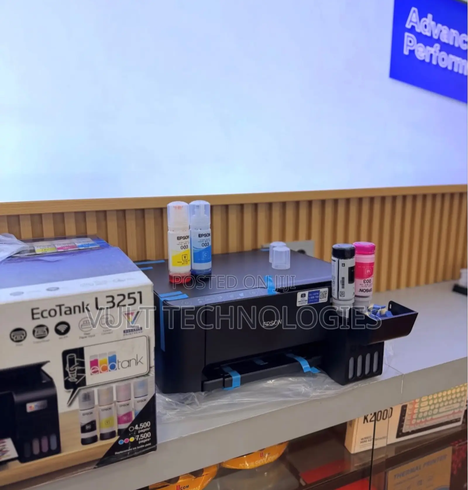 Epson Ecotank L3251 Wireless A4 3 in 1 Printer