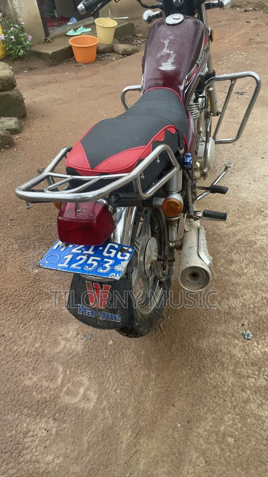 Haojue HJ125-8K 2021 Red