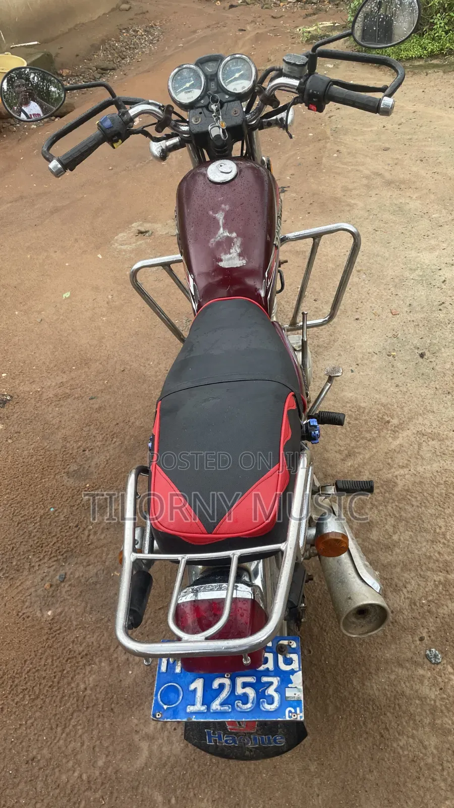 Haojue HJ125-8K 2021 Red