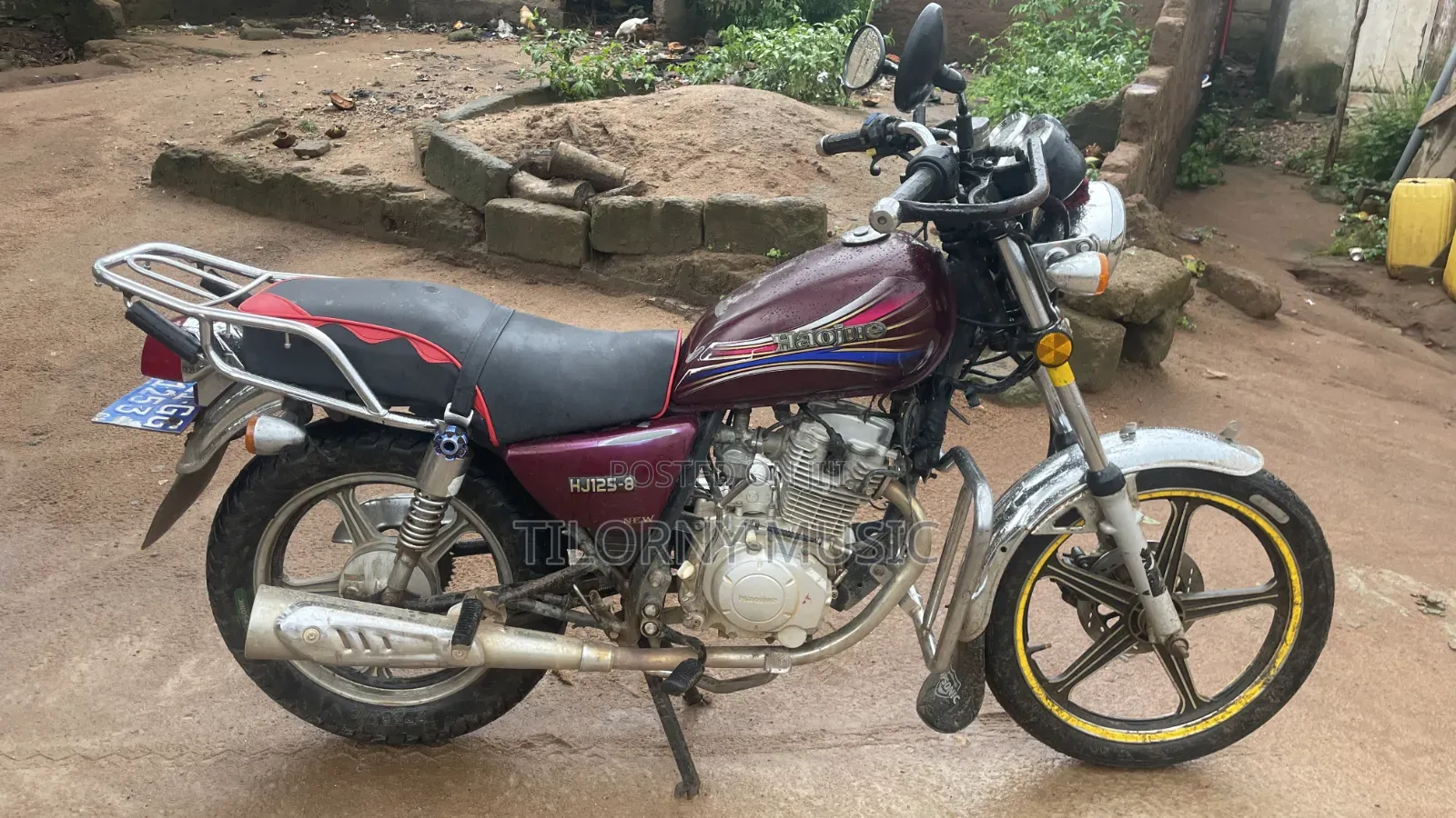 Haojue HJ125-8K 2021 Red