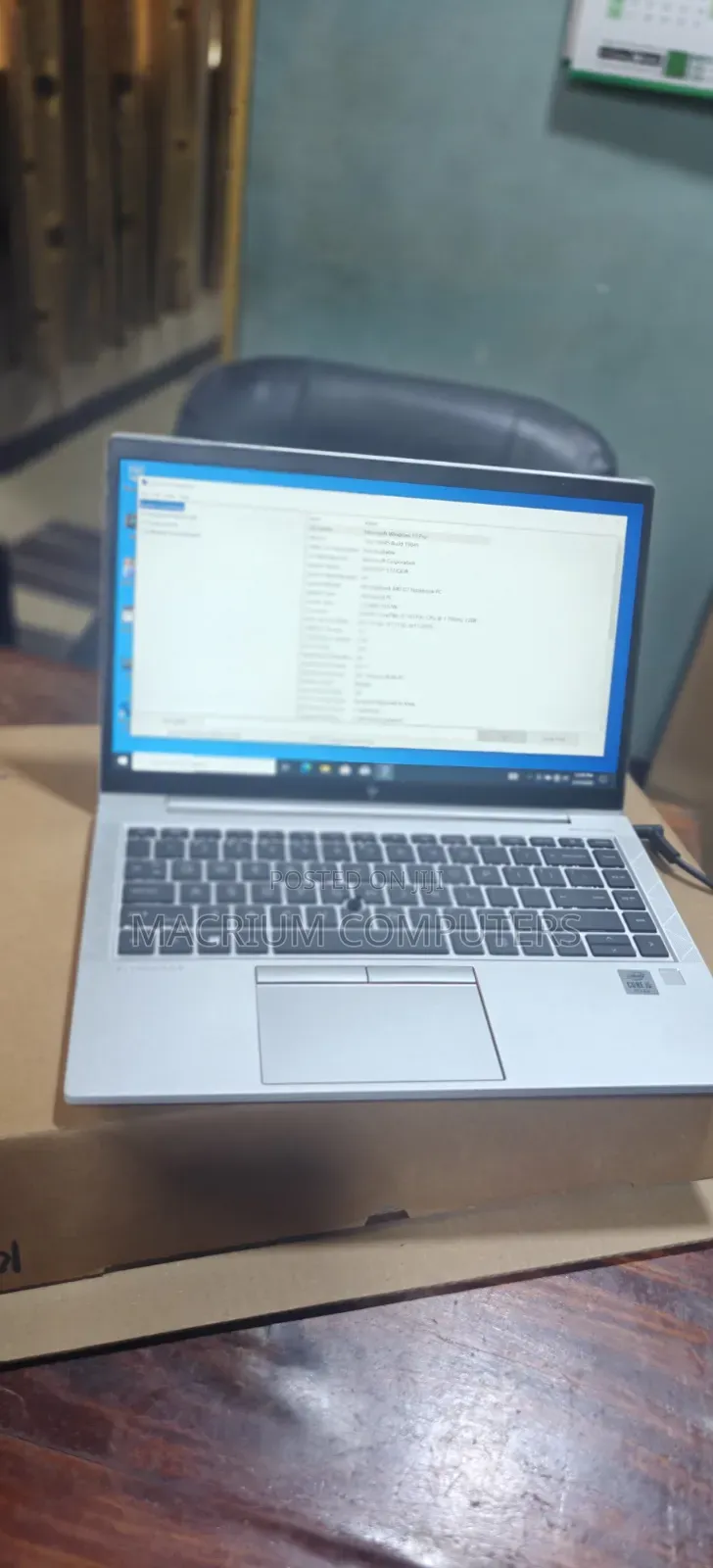 New Laptop HP EliteBook 840 G7 8GB Intel Core i5 SSD 256GB