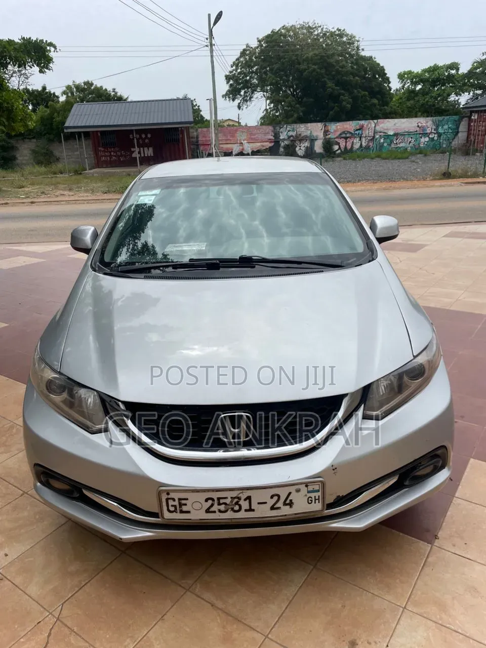 Honda Civic EX 4dr Sedan (1.8L 4cyl CVT) 2014 Gray