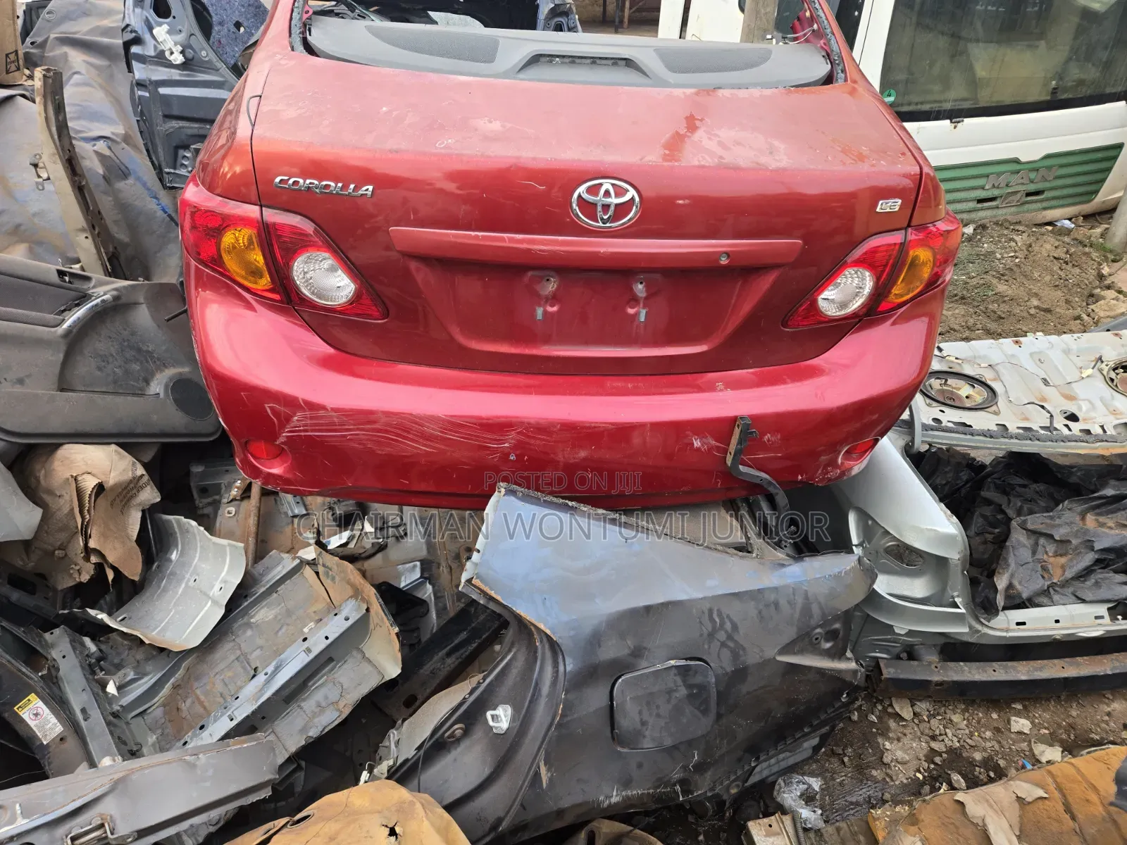 Back Cut Corolla 2009 to 2010