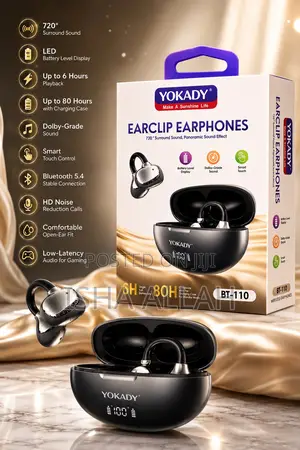 Earclip Earbuds – Freedom Meets Premium