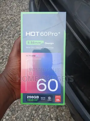 New Infinix Hot 60 Pro+ 256 GB Black