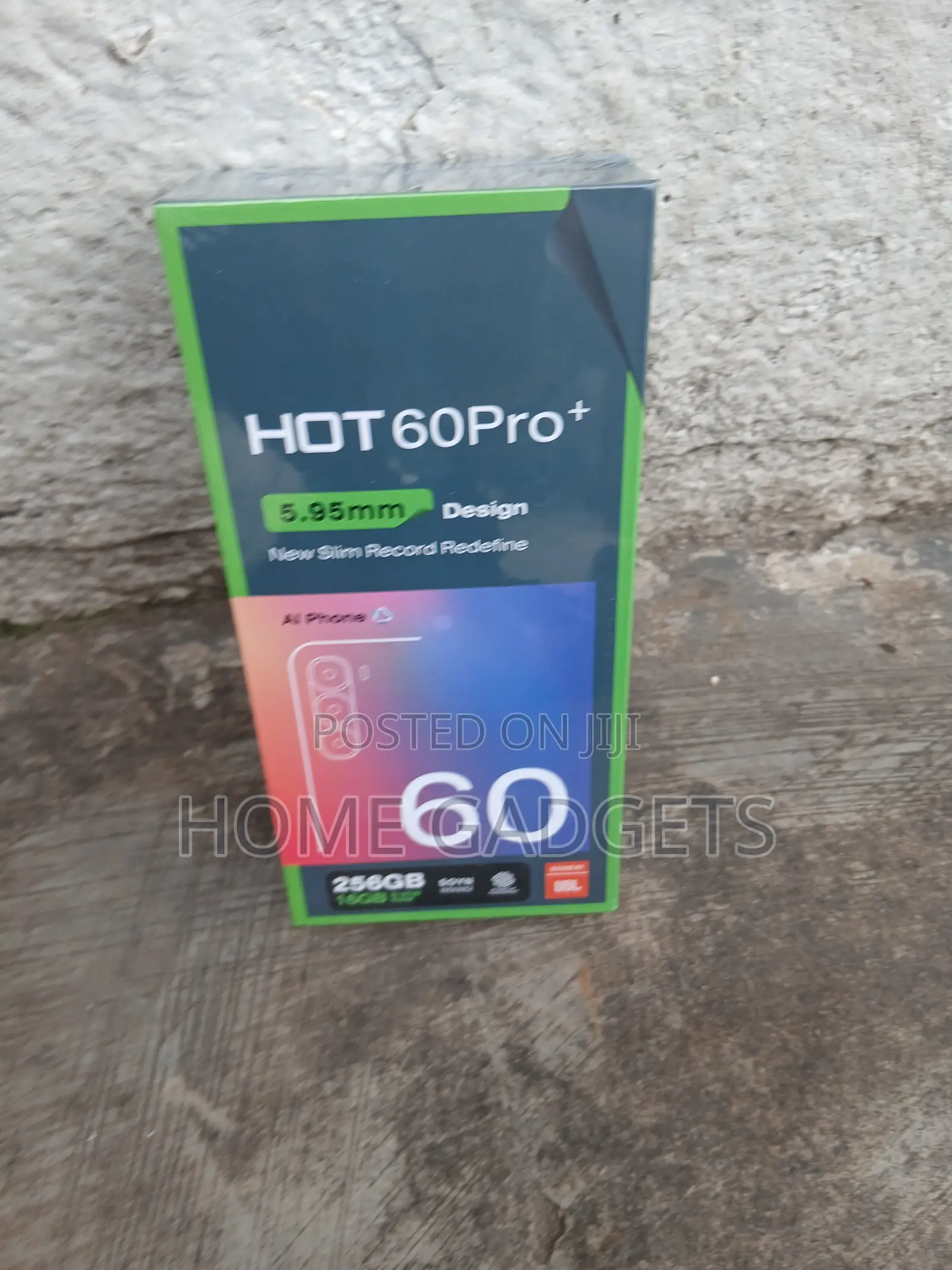 New Infinix Hot 60 Pro+ 256 GB Black