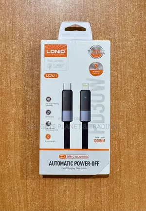 Ldnio Lc241i Pd 30w Super Fast Type-C to Lightning Automatic Power Off