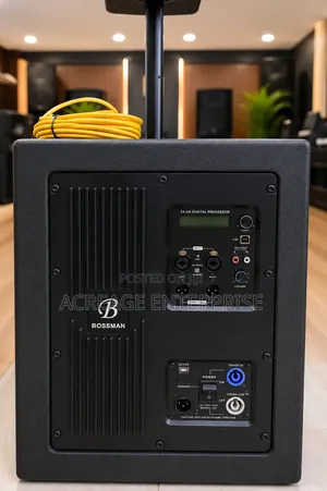 Bossman Column and Bass Speaker