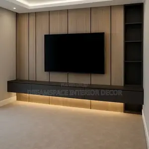 Modern Tv Unit Feature Wall Design