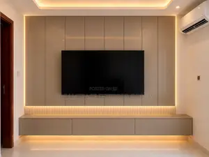 Luxury Tv Unit Feature Wall Floating Console at Low Cost