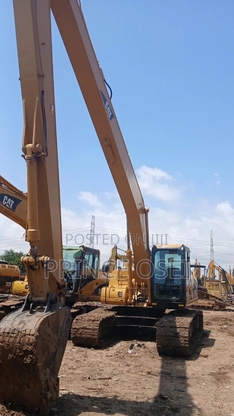 Longboom Excavator For Rent
