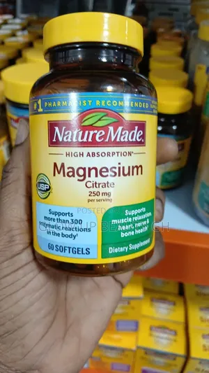 Nature Made Magnesium Citrate 60 Softgel