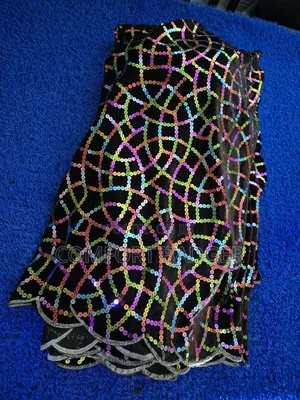 Multicoloured Exquisite Sequin Lace