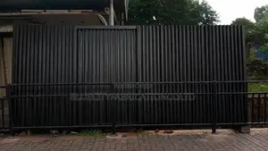 Sliding Gate With Small Door