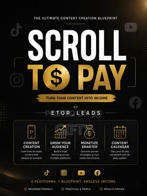 Content Creation to Monetize Blueprint