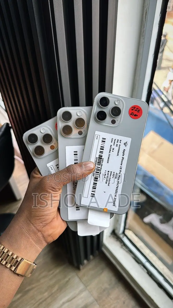 Apple iPhone 15 Pro Max 256 GB Silver