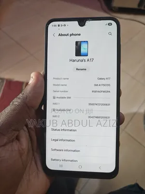 Samsung Galaxy A17 128 GB Black